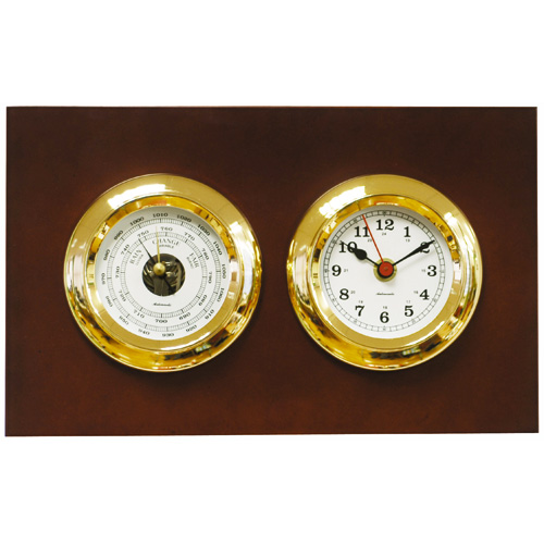 Atlantic 95 Clock and Barometer