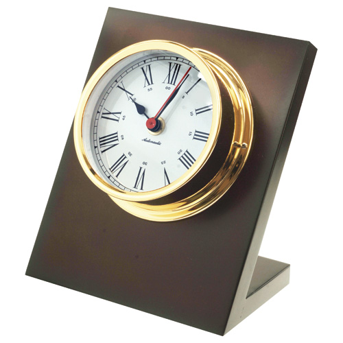 Gold Plated Desk Clock